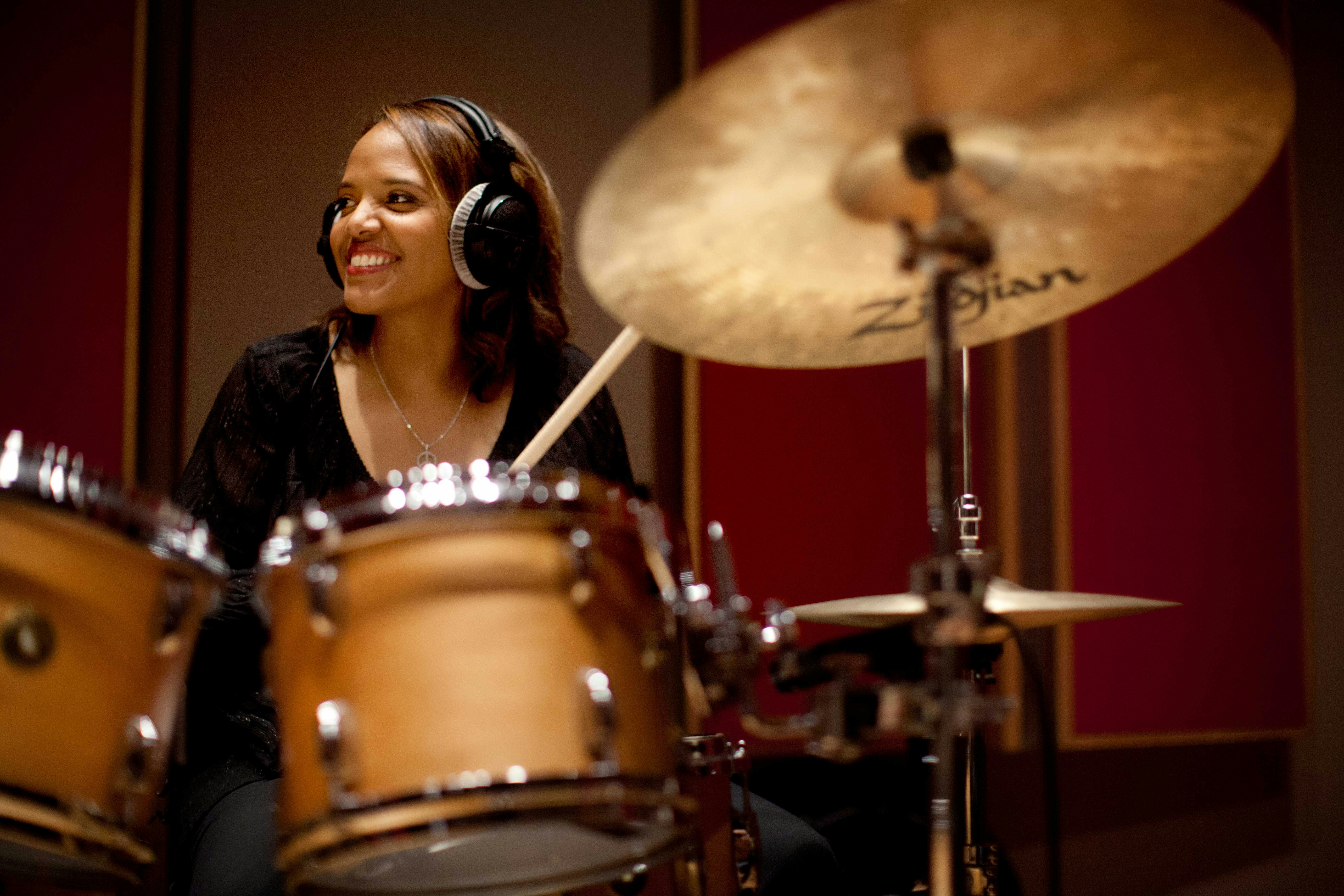 Terri Lyne Carrington. Photo by Jacobs.